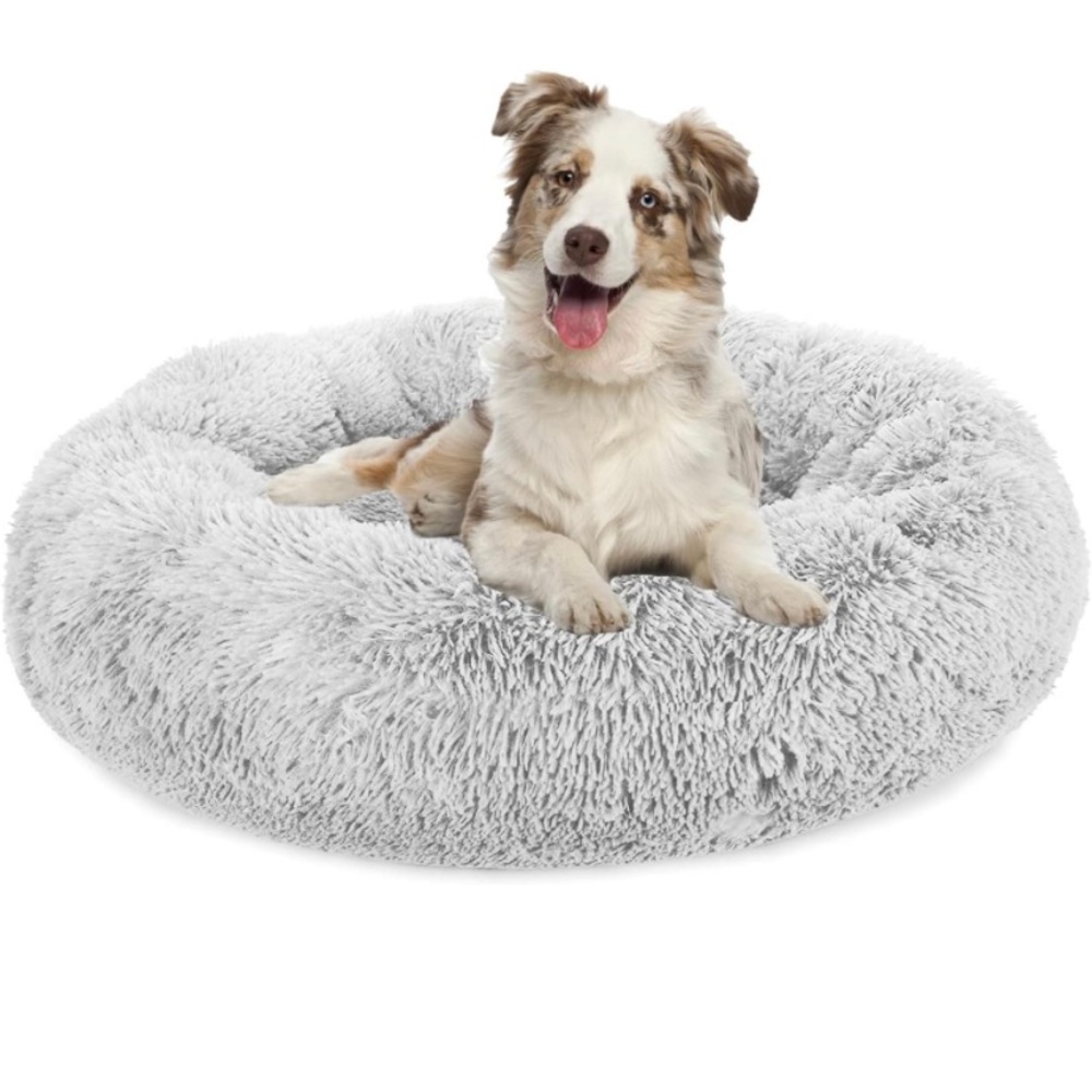 Pet plush calming nest